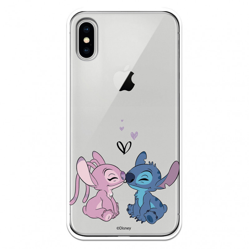 Official Disney Angel Stitch Kiss Iphone X Case Lilo Stitch