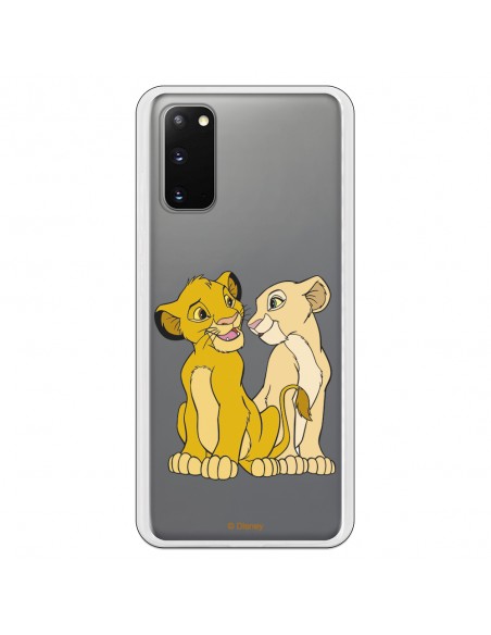 Samsung Galaxy S20 Case Official Disney Simba And Nala Silhouette The