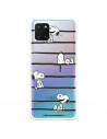 Funda para Samsung Galaxy Note10 Lite Oficial de Peanuts Snoopy rayas - Snoopy