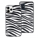 Hülle Ultra Soft Negra Design Animal Print Zebra