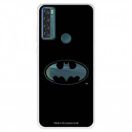 Funda para TCL 20 SE Oficial de DC Comics Batman Logo Transparente - DC Comics