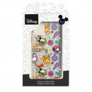 Funda para iPhone 11 Oficial de Disney Mickey y Minnie Patrón Retro Premium - Clásicos Disney