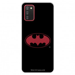 Funda para Samsung Galaxy A03s Oficial de DC Comics Batman Logo Transparente - DC Comics