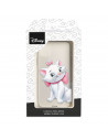 Funda para Oppo A15 Oficial de Disney Marie Silueta - Los Aristogatos