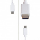 Kabel Extra Largo USB- V8 mit Quick Charge 2. 1 mAh Schwarz