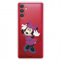 Funda para Samsung Galaxy A13 5G Oficial de Disney Minnie Rosa - Clásicos Disney