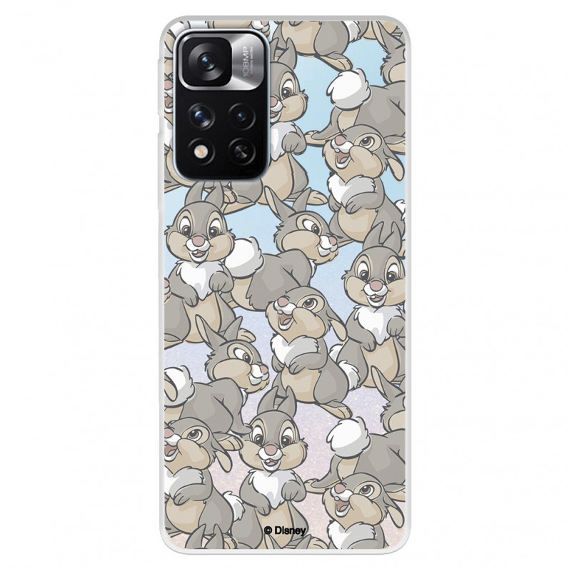 Funda para Xiaomi Redmi Note 11 Oficial de Disney Tambor Patrones - Bambi