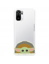 Funda para Xiaomi Redmi Note 10S Oficial de Star Wars Baby Yoda Sonrisas - The Mandalorian