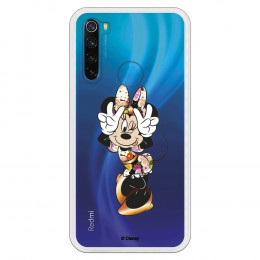 Funda para Xiaomi Redmi Note 8 2021 Oficial de Disney Minnie Posando - Clásicos Disney