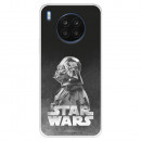 Funda para Huawei Honor 50 Lite Oficial de Star Wars Darth Vader Fondo negro - Star Wars