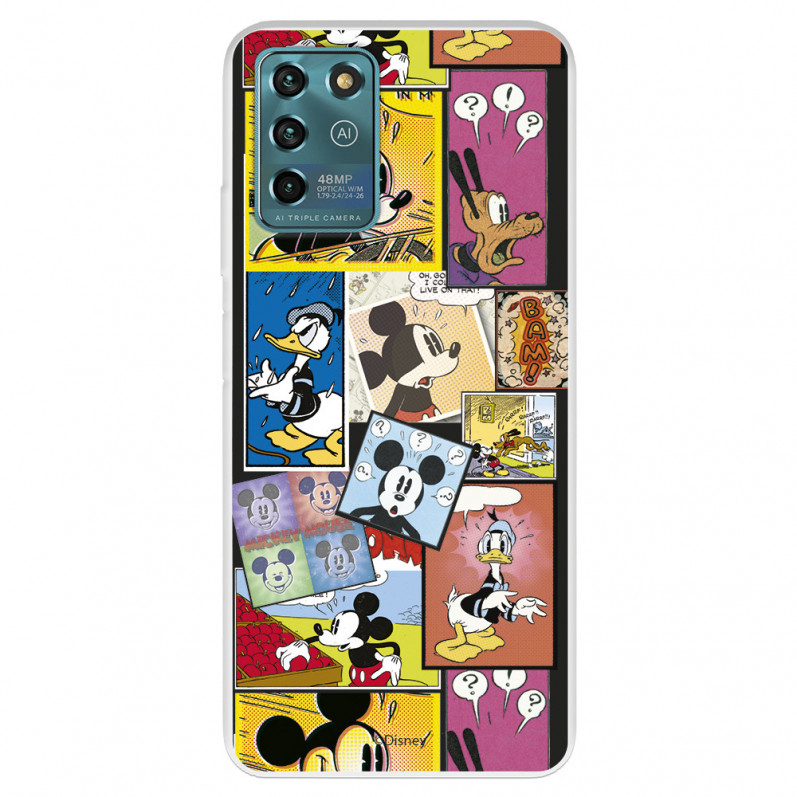 Funda para ZTE Blade V30 Vita Oficial de Disney Mickey Comic - Clásicos Disney