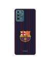 Funda para ZTE Blade V30 Vita del Barcelona Rayas Blaugrana - Licencia Oficial FC Barcelona