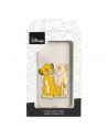 Funda para Realme C21Y Oficial de Disney Simba y Nala Silueta - El Rey León