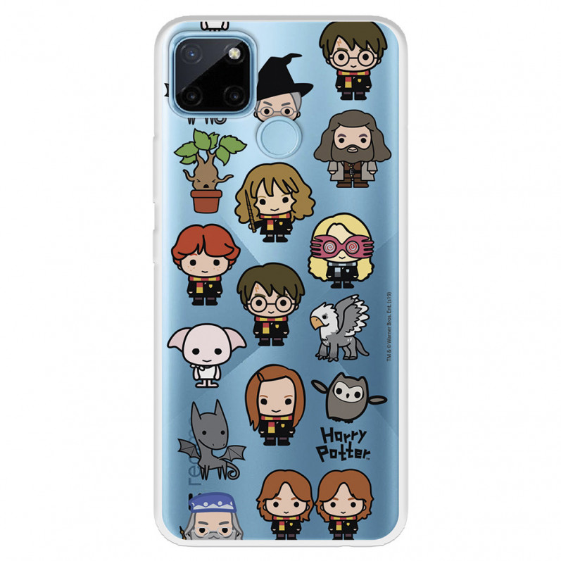 Funda para Realme C25Y Oficial de Harry Potter Personajes Iconos - Harry Potter