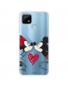 Hülle für Realme C21 Offizielles Disney Mickey und Minnie Kiss – Disney Classics