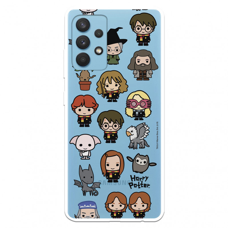 Hülle für Samsung Galaxy A32 4G Offizielle Harry-Potter-Figuren-Icons – Harry Potter