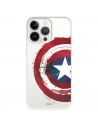 Offizielle Marvel Captain America Clear Shield iPhone 13 Pro Hülle – Marvel