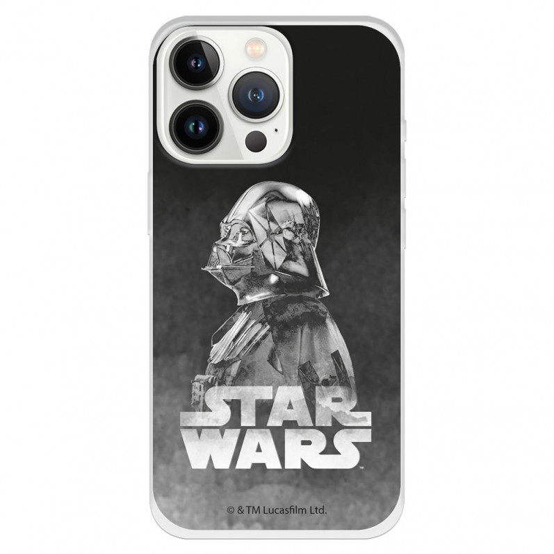 Offizielle Star Wars Darth Vader iPhone 13 Pro Hülle mit schwarzem Hintergrund – Star Wars