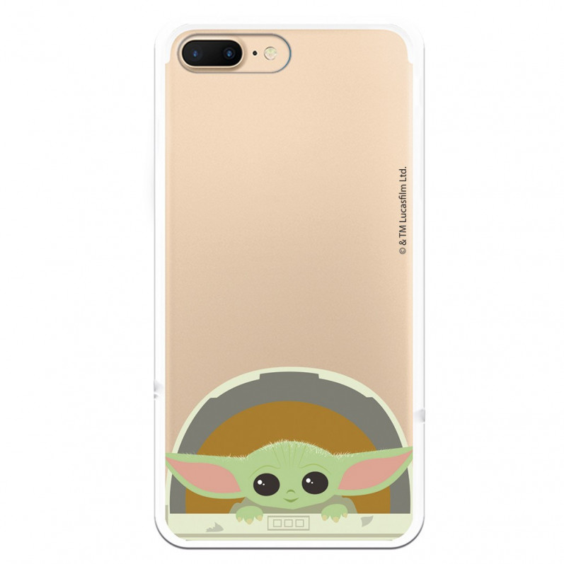 Offizielle Star Wars Baby Yoda Smiles iPhone 7 Plus Hülle – Star Wars