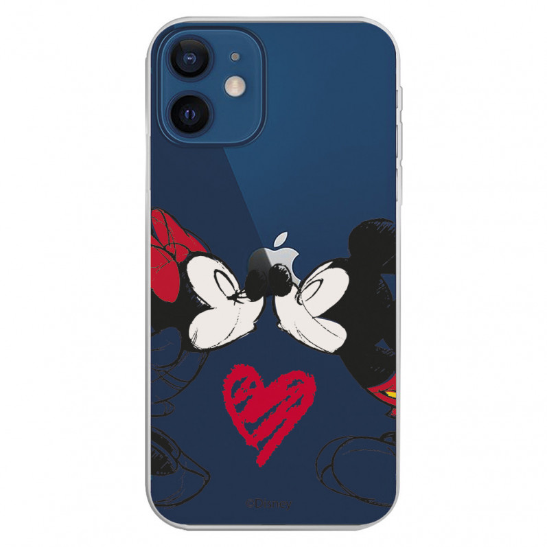 Offizielle Disney Mickey und Minnie Kiss iPhone 12 Pro Hülle – Disney Classics