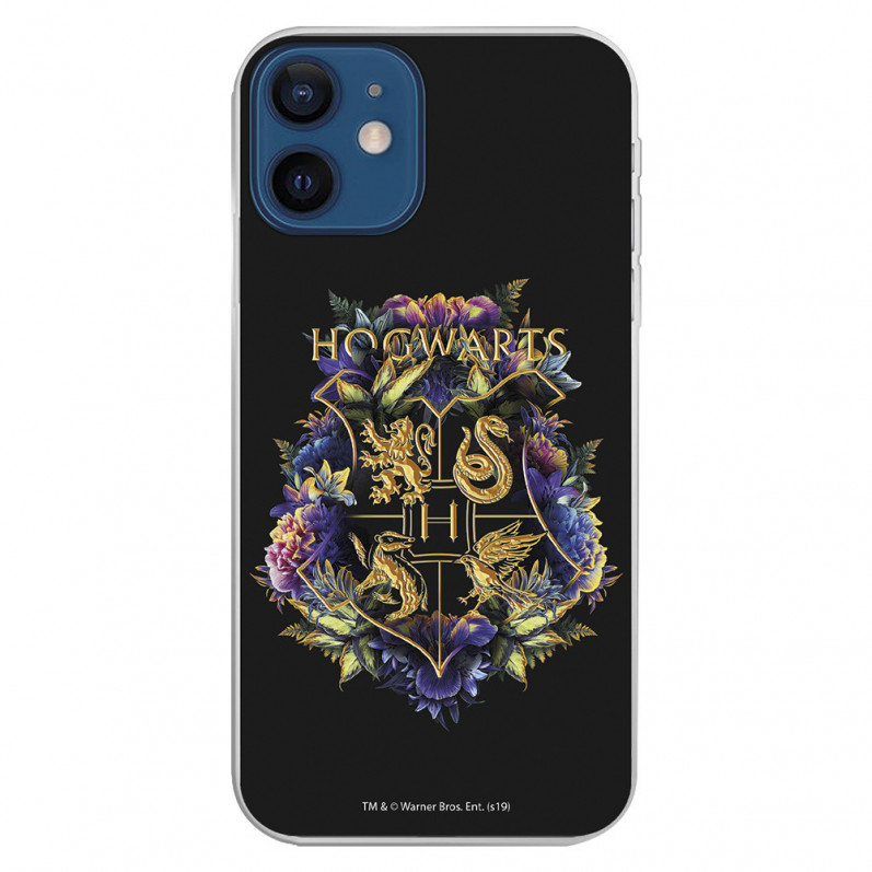 Offizielle Harry Potter Hogwarts iPhone 12 Pro Hülle mit Blumenmuster – Harry Potter