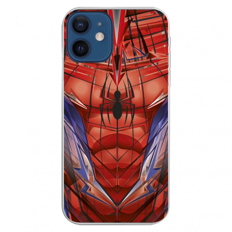 Offizielle Marvel Spiderman Torso iPhone 12 Mini Hülle – Marvel