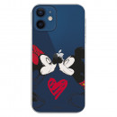 Offizielle Disney Mickey und Minnie Kiss iPhone 12 Mini Hülle – Disney Classics