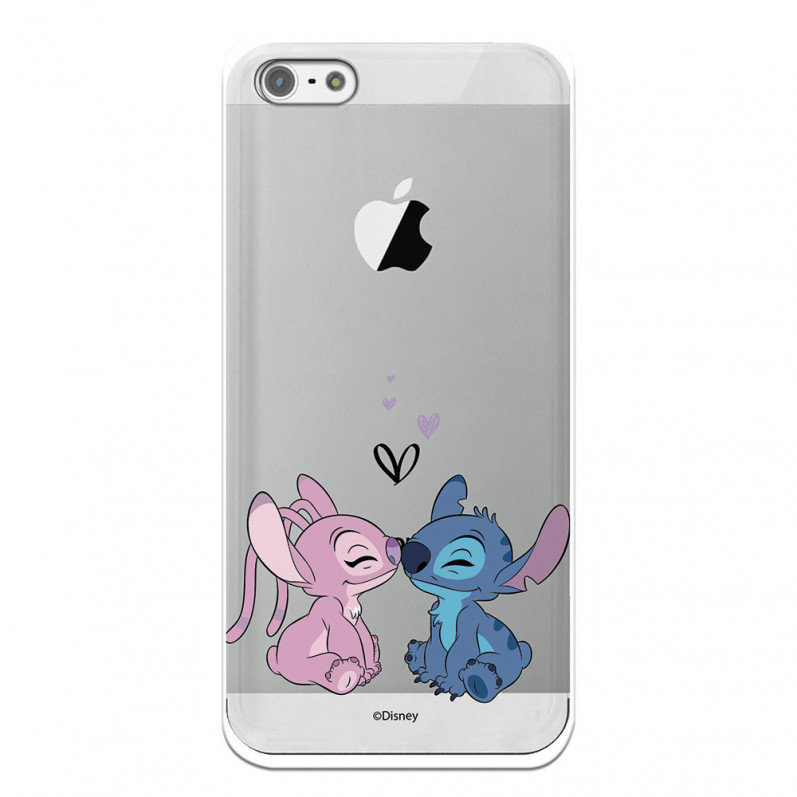 Offizielle Disney Angel & Stitch Kiss iPhone 5 Hülle – Lilo & Stitch