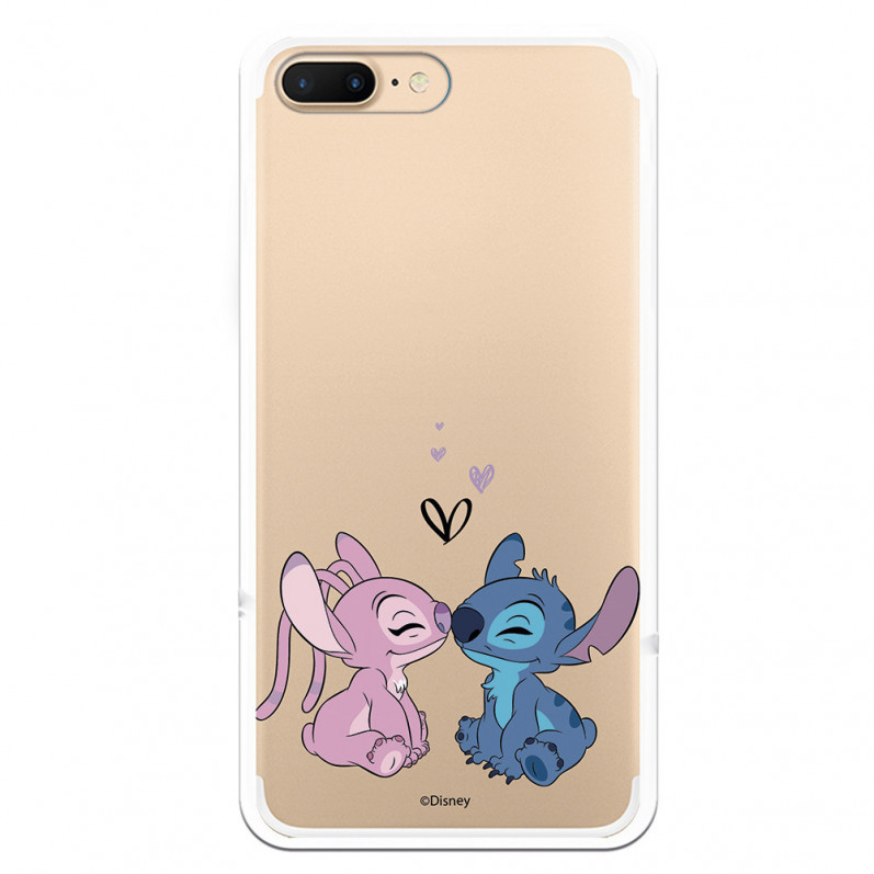 Offizielle Disney Angel & Stitch Kiss iPhone 7 Plus Hülle – Lilo & Stitch