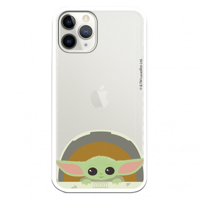 Offizielle Star Wars Baby Yoda Smiles iPhone 11 Pro Hülle – Star Wars