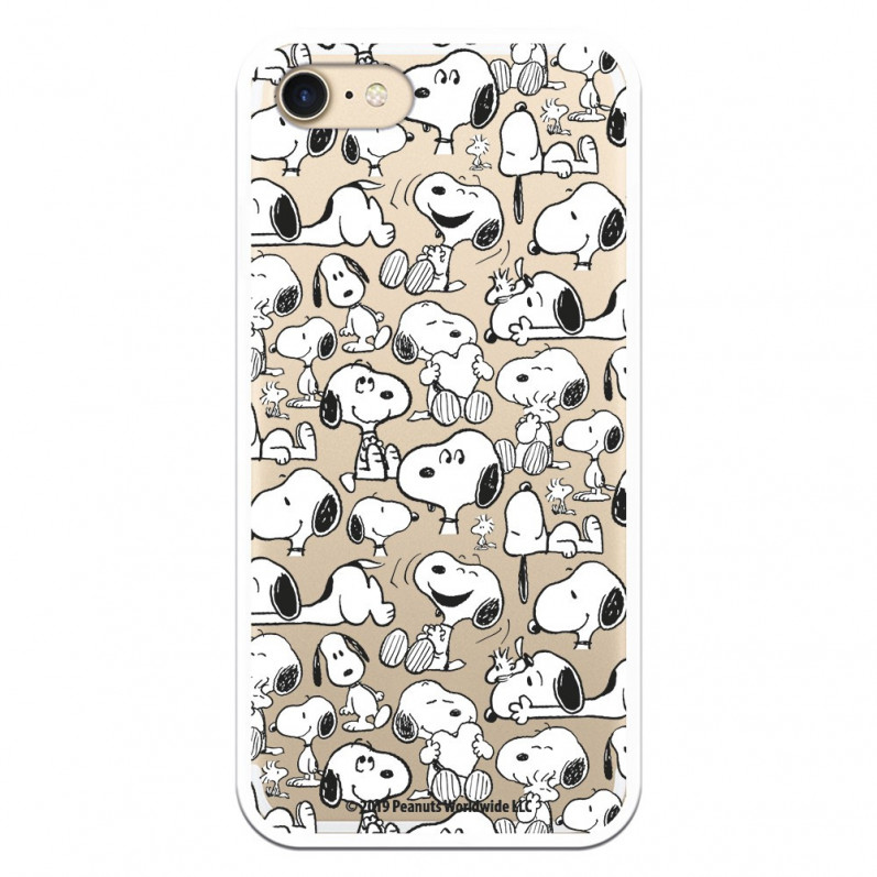 Offizielle Peanuts Snoopy Silhouettes iPhone 7 Hülle – Snoopy