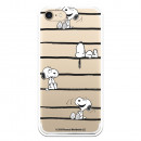 Offizielle Peanuts Snoopy Lines iPhone 7 Hülle – Snoopy
