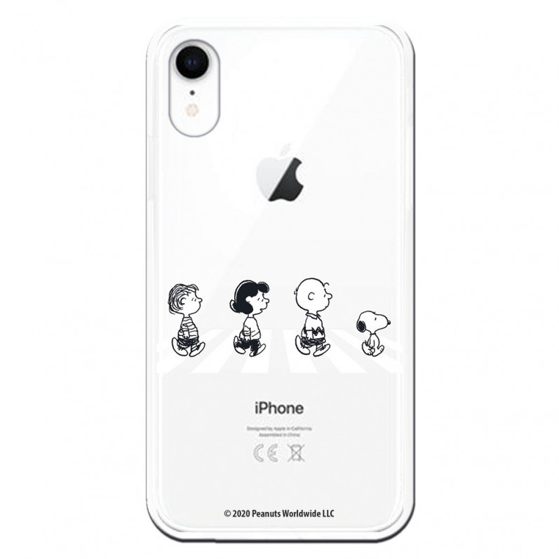 Offizielle Peanuts iPhone XR Hülle mit Fußgängercharakter – Snoopy
