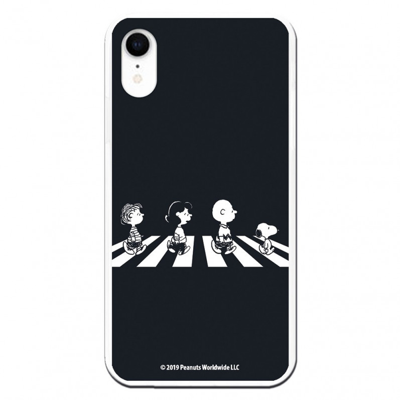 Offizielle Peanuts iPhone XR Hülle Beatles Charaktere – Snoopy