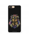 Offizielle Harry Potter Hogwarts iPhone 7 Plus Hülle mit Blumenmuster – Harry Potter