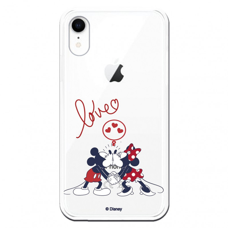 Offizielle Disney Mickey und Minnie Love iPhone XR Hülle – Disney Classics