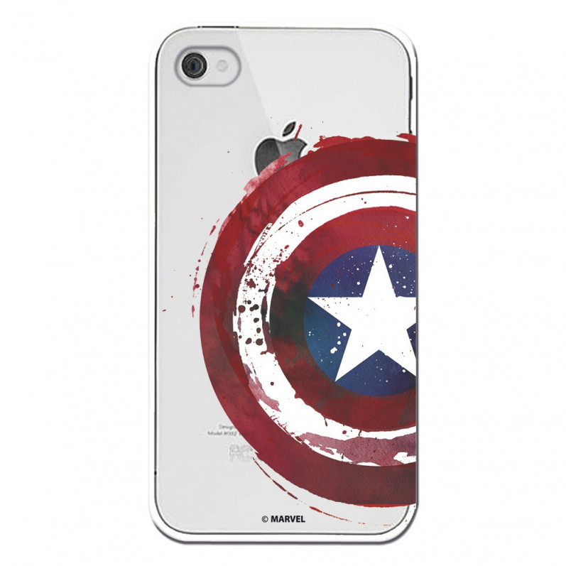 Offizielle Captain America Shield Hülle für iPhone 4