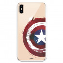 Offizielle Captain America Shield Hülle für iPhone XS Max