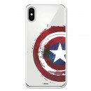 Offizielle Captain America Shield Hülle für iPhone X