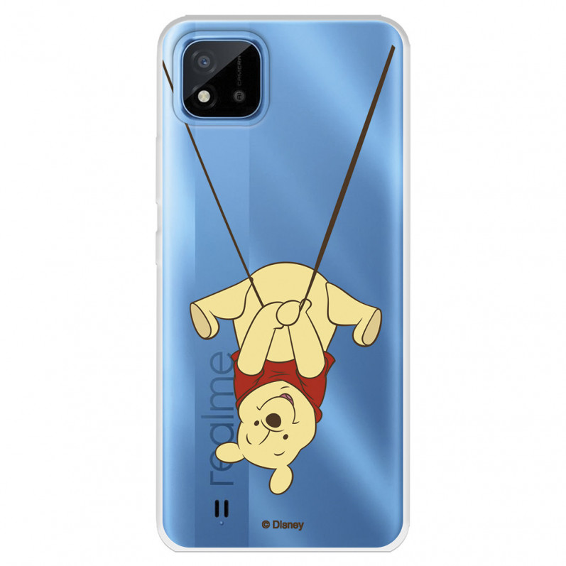 Funda para Realme 8i Oficial de Disney Winnie  Columpio - Winnie The Pooh