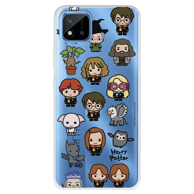 Funda para Realme 8i Oficial de Harry Potter Personajes Iconos - Harry Potter