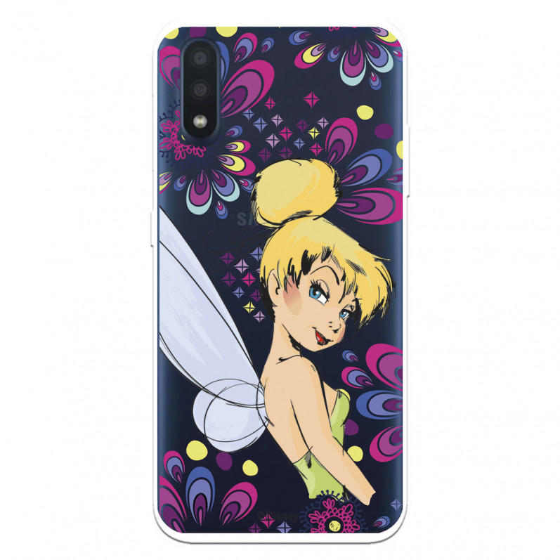 Offizielle Disney Tinker Bell Flowers Samsung Galaxy A01 Hülle – Peter Pan