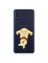 Hülle für Samsung Galaxy A01 Offizielles Disney Winnie Swing - Winnie Puuh