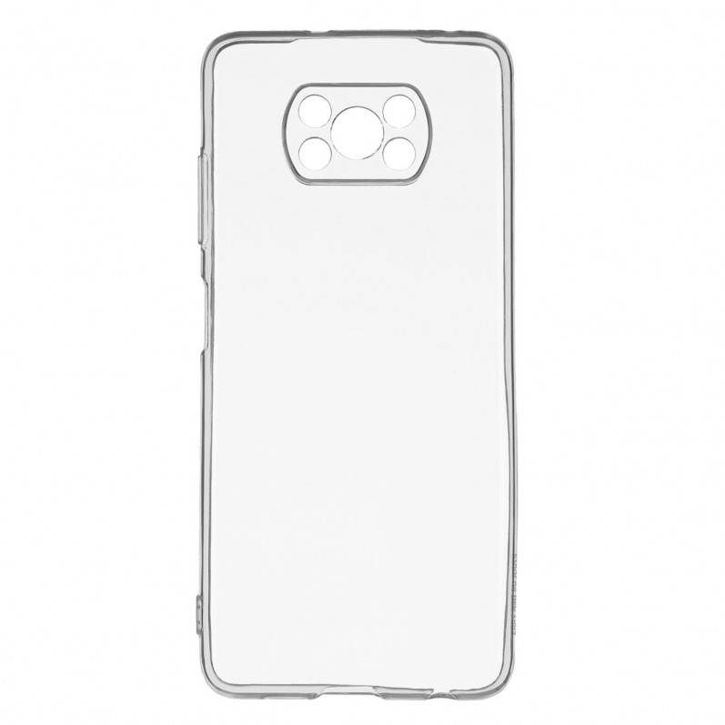 Transparente Silikonhülle für Xiaomi Poco X3 Pro