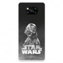 Funda para Xiaomi Poco X3 Pro Oficial de Star Wars Darth Vader Fondo negro - Star Wars