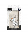 Funda para Samsung Galaxy M22 Oficial de Disney Olaf Transparente - Frozen