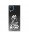 Funda para Samsung Galaxy M22 Oficial de Star Wars Darth Vader Fondo negro - Star Wars