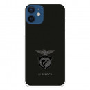 Funda para iPhone 12 Mini del Escudo Fondo Negro  - Licencia Oficial Benfica