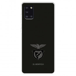 Funda para Samsung Galaxy A31 del Escudo Fondo Negro  - Licencia Oficial Benfica