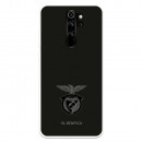 Funda para Xiaomi Redmi Note 8 Pro del Escudo Fondo Negro  - Licencia Oficial Benfica